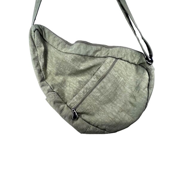 Ameribag Handbags - AmeriBag Healthy Back Bag Crossbody Sling Day Pack Khaki Green Adjustable Travel